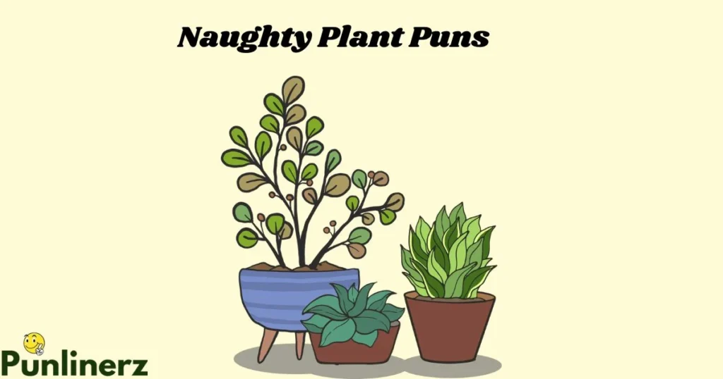 Naughty Plant Puns