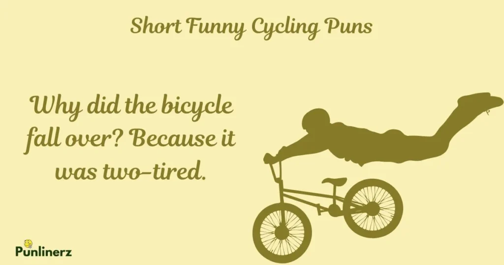 Short Funny Cycling Puns