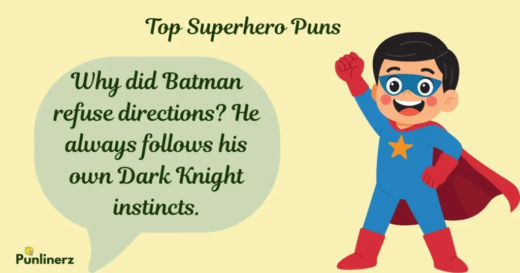 Top Superhero Puns