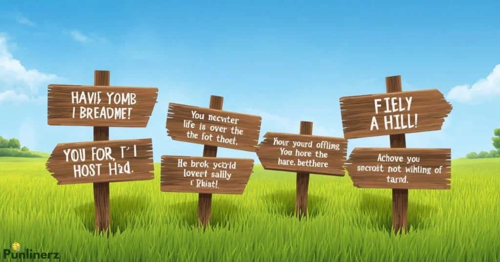 Funny Field Sayings